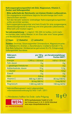 WEPA Heisse Beerchen Portionsbeutel