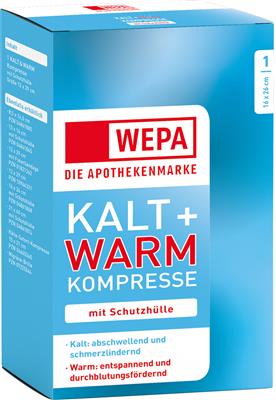 WEPA Kalt + Warm Kompresse 16 x 26 cm, mit Schutzhülle