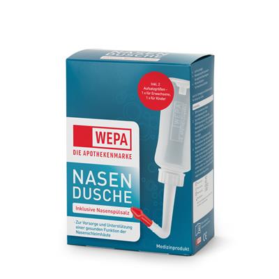 WEPA Nasendusche mit 10 Btl. Nasenspülsalz