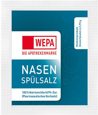 WEPA Nasenspülsalz 60 Sachets à 2,95 g