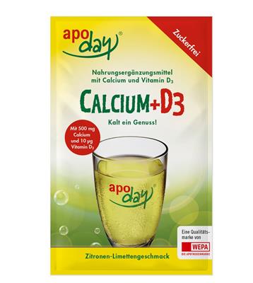 apoday<sup>®</sup>  Calcium + D3 Portionsbeutel