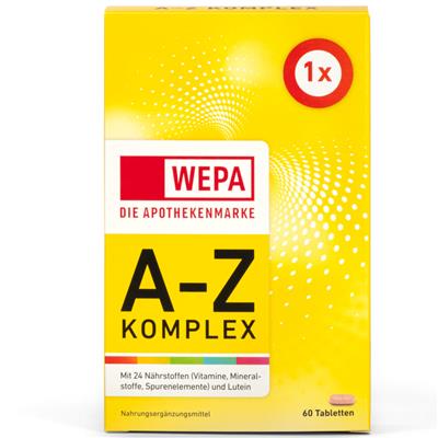 WEPA Vitamin A-Z Tabletten, 60er Packung