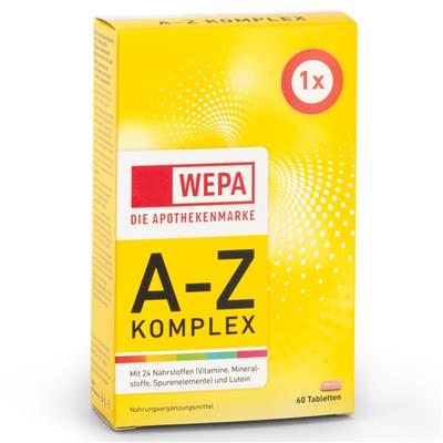 WEPA Vitamin A-Z Tabletten, 60er Packung