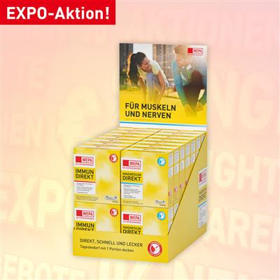 WEPA - Die Apothekenmarke HV-Display "Direkt Sticks"