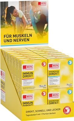 WEPA - Die Apothekenmarke HV-Display "Direkt Sticks"