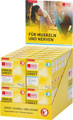 WEPA - Die Apothekenmarke HV-Display "Direkt Sticks"