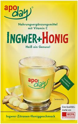 apoday<sup>®</sup>  Ingwer+Honig Portionsbeutel