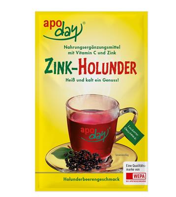 apoday<sup>®</sup>  Zink-Holunder Portionsbeutel