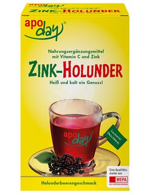 apoday<sup>®</sup>  Zink-Holunder 10er Leerfaltschachtel