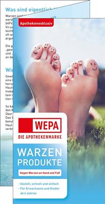 WEPA Warzenprodukte Broschüre