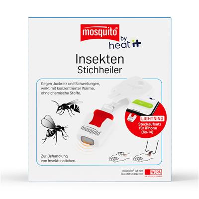 mosquito<sup>®</sup> by heat it Insekten-Stichheiler mit Lightning Anschluss