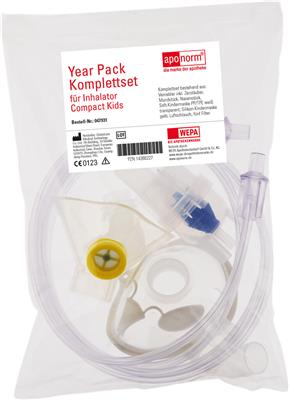 Year Pack (Zubehör-Komplettset) für aponorm<sup>®</sup> Inhalator Compact KIDS