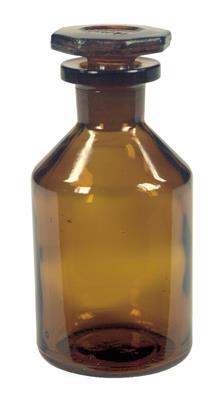 Steilbrustflasche, enghalsig, blanko, 100 ml