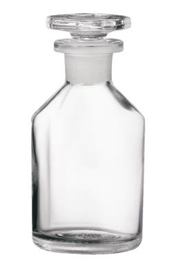 Steilbrustflasche, enghalsig, klarglas, 100 ml