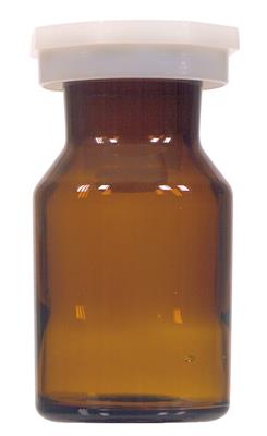 Steilbrustflasche, weithalsig mit AX-Polystopfen 1000 ml