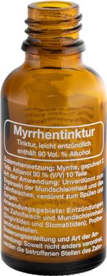 Allround Tropfflasche "Myrrhentinktur" 30 ml, Braunglas