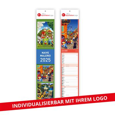 Wandkalender  Naive Malerei 9,5 x 48,5
