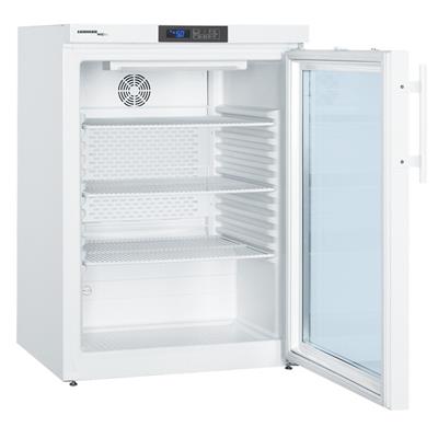 Mediline Medikamentenkühlschrank mit Comfort-Elektronik 141 l, nach DIN, Glastür