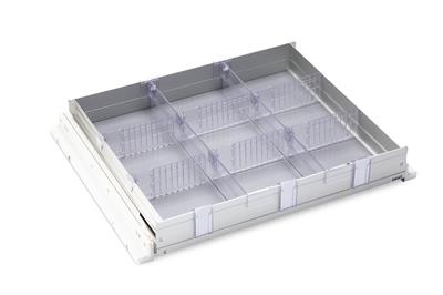 Schublade "AluCool" für 141 l und 360 l Kühlschränke