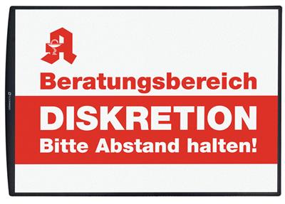 Fußmatte Bodenblickfang