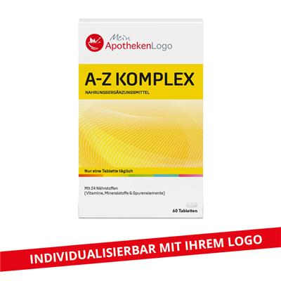 <p>A-Z Komplex mit Apotheken-Logo</p>