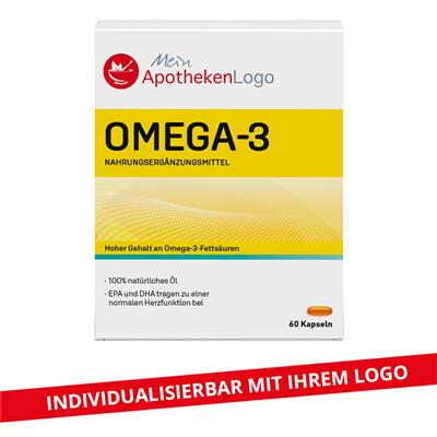 <p>Omega-3 mit Apotheken-Logo</p>
