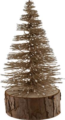 Glitzer-Weihnachtsbaum, gold