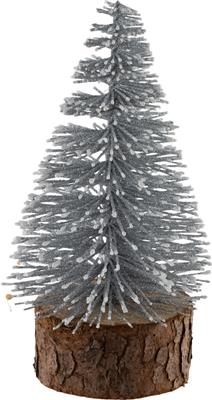 Glitzer-Weihnachtsbaum, silber
