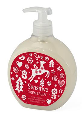 <p>Seifenspender Sensitiv Weihnachtsedition</p>