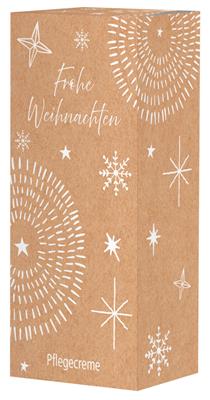 <p>Faltschachtel Xmas natur 50 ml</p>