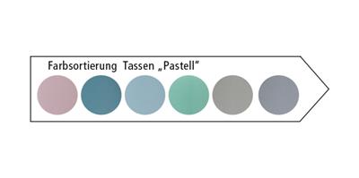 Pastell-Tassen