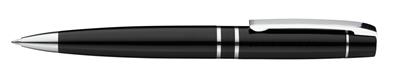 Drehkugelschreiber-Präsent schwarz-glänzend