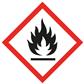 Gefahrensymbol-Etiketten Flamme, GHS 02