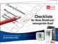 Kundenflyer "Checkliste für Ihren Blutdruckmessgeräte-Kauf"