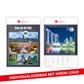 Wandkalender Reise um die Welt 24,0 x 36,0 
