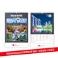 Wandkalender Reise um die Welt 24,0 x 36,0 
